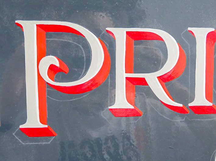 How to letter with a brush