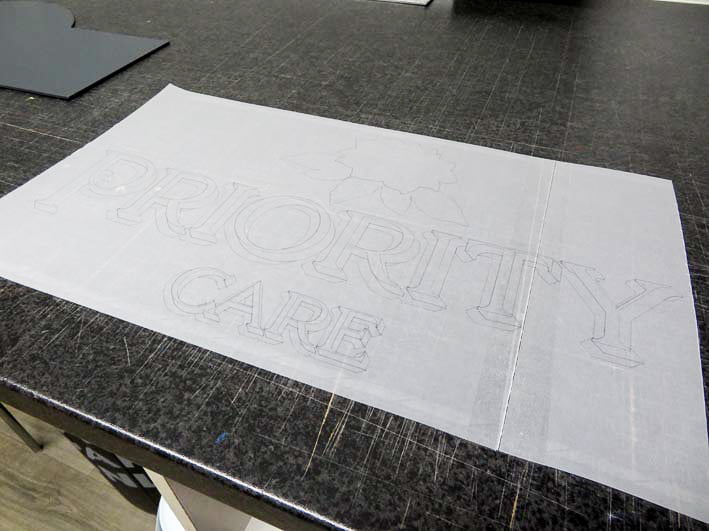 Tracing Paper Pattern