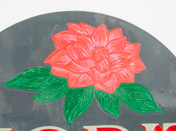 Hand painted flower