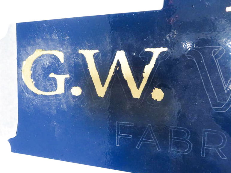Signmaker who can do gold leaf in Dundee