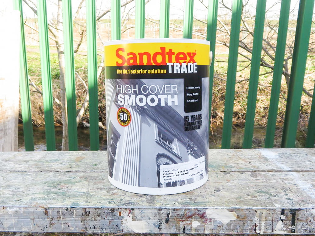 Masonry paint for sign painting in Dundee