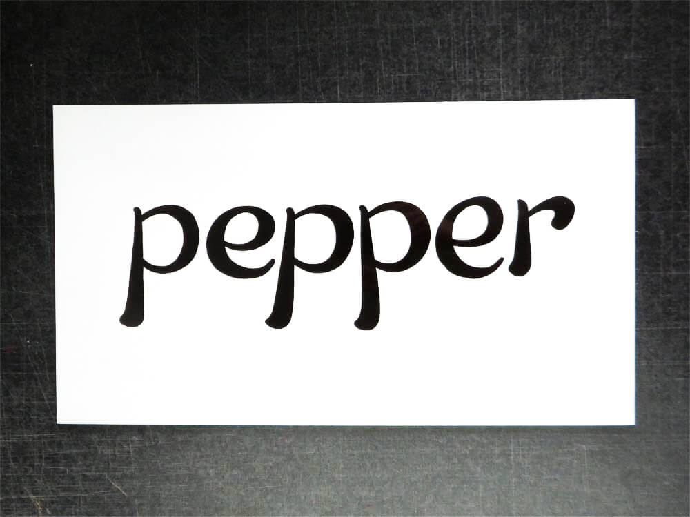 traditional signwriting using a pounce pattern