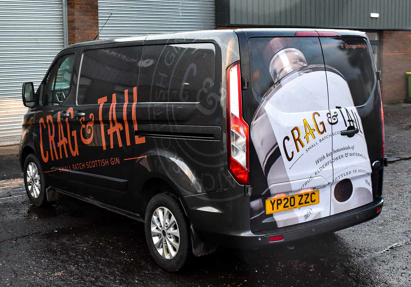 Van graphics in Dundee